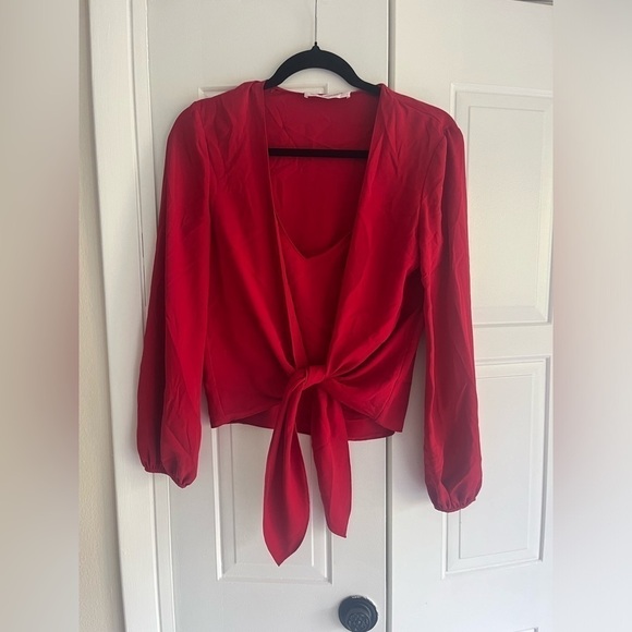 Amanda Uprichard Tops - Amanda uprichard blouse built in tank